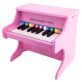 New Classic Toys - Piano - Rose - 18 Tasten